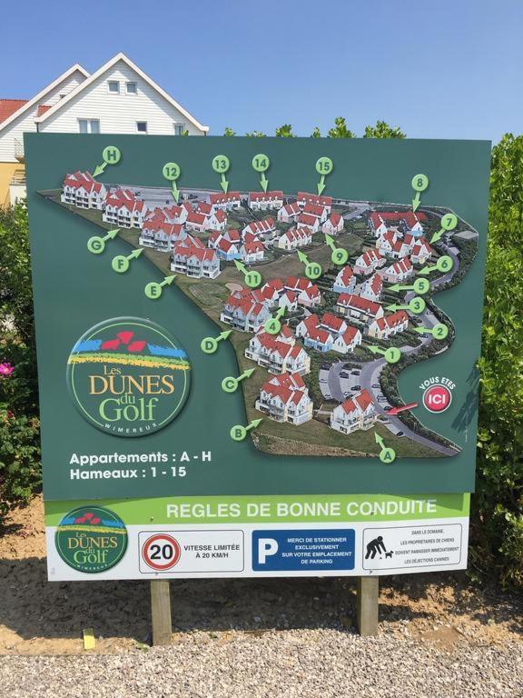 Vue Mer, Golfe Et Dunes- Residence Dunes Du Golfe Вимере Экстерьер фото
